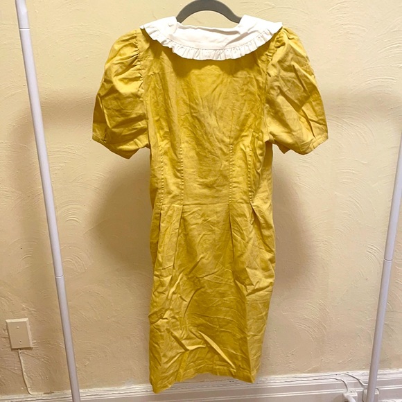 Yellow mini dress - Picture 2 of 3